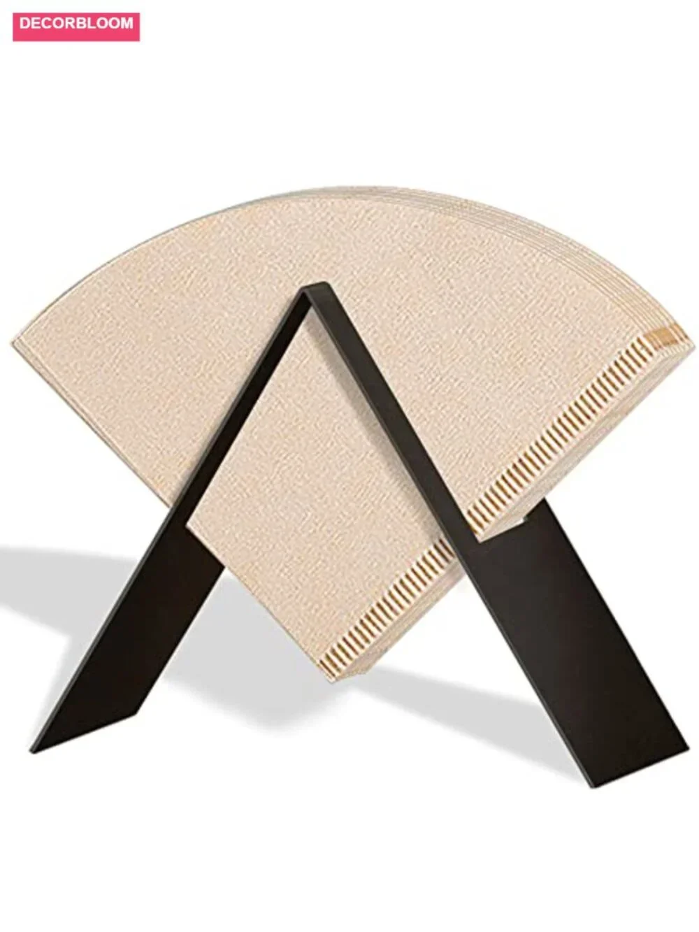 Metal Cone Coffee Filter Holder Storage Organizer